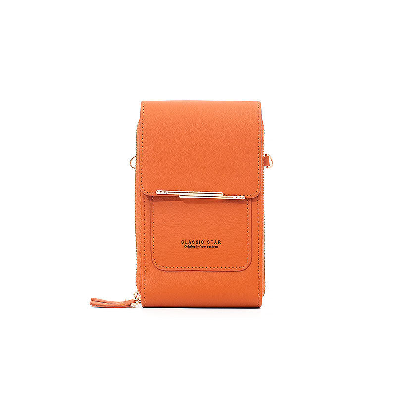 🎀Borsa antifurto 2-in-1 🎨📱👛Borsa versatile con protezione RFID anti-frode, tasca touchscreen impermeabile e design leggero, organizza ogni oggetto essenziale e garantisce uscite sicure e confortevoli ogni giorno.