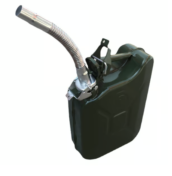 Beccuccio flessibile in acciaio inox per taniche di carburante ⛽️🛡️🚰 Acciaio anticorrosivo, filtro integrato, beccuccio piegabile: travaso preciso senza schizzi per operazioni pulite in qualsiasi contesto.