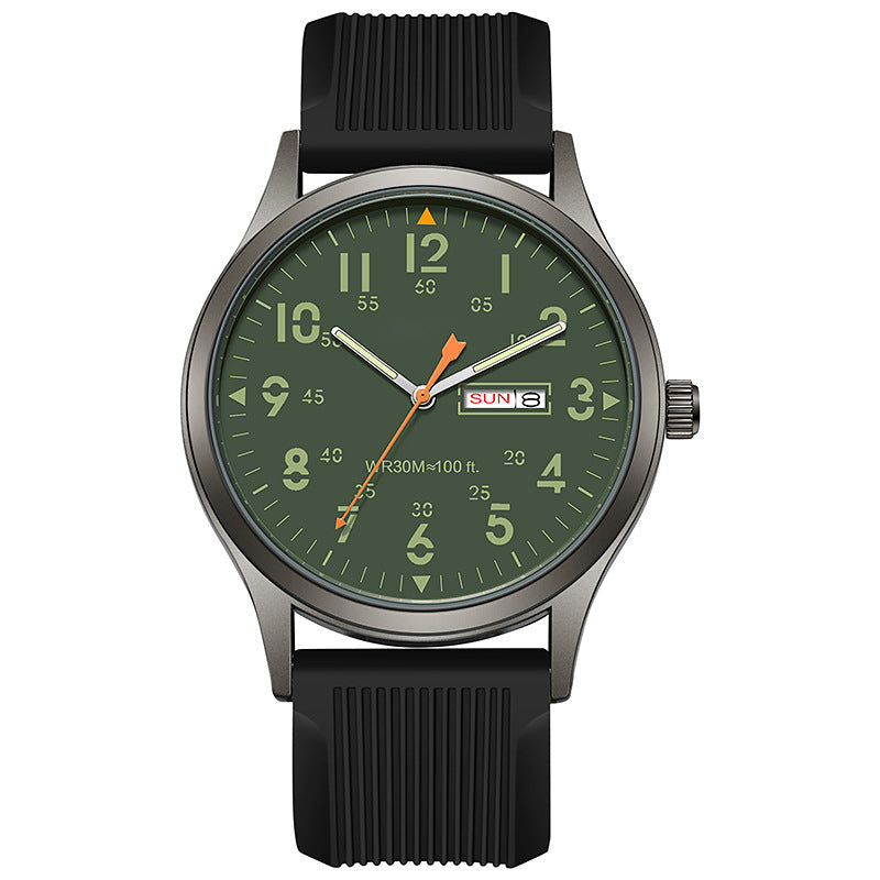 📢📢 SCONTO DEL 40% !! ⏰ Orologio al quarzo da uomo con display luminoso ⌚🌟✨