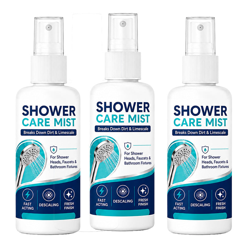 Spray anticalcare per doccia 🚿🛁💧 Rimuove depositi di calcare su rubinetti e soffioni, formato compatto da 50ml, basta spruzzare e lasciare agire per ridurre il lavoro di pulizia e mantenere gli accessori del bagno luminosi.