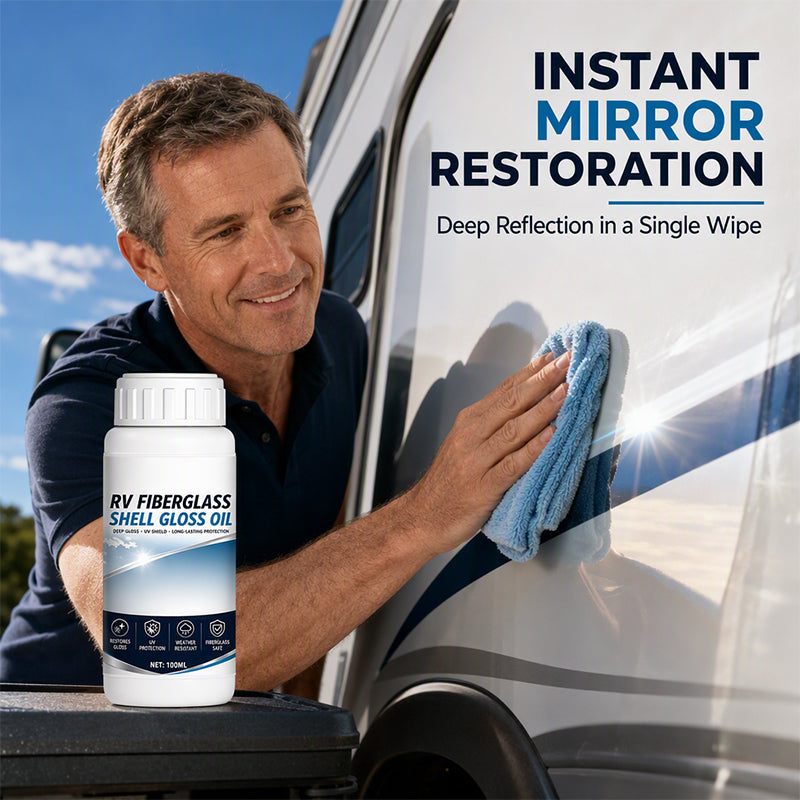 🔥 -60% Oggi: Ristoratore di Brillantezza per Vetroresina – Protezione UV e barriera anti-intemperie per camper e roulotte. Riporta il colore e la lucentezza originali.