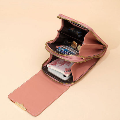🎀Borsa antifurto 2-in-1 🎨📱👛Borsa versatile con protezione RFID anti-frode, tasca touchscreen impermeabile e design leggero, organizza ogni oggetto essenziale e garantisce uscite sicure e confortevoli ogni giorno.