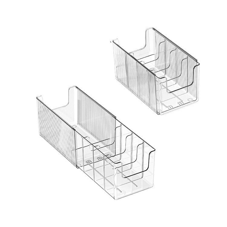 💊 Organizer Portamedicinali Estensibile | Trasparente, Tutto a Colpo d’Occhio 👀 | Telescopico da 24,5 a 43 cm 📏 | Scomparti Separati Ordinati ✨ | Perfetto per Armadietti, Cassetti e Prima Cassetta 🗄️