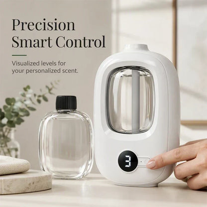 Diffusore Intelligente Aromaterapia 💨⏱️🔋 Con atomizzazione a ultrasuoni e timer a 4 livelli, questo diffusore ricaricabile da 1500mAh diffonde la fragranza in modo uniforme fino a 80 m² e crea un ambiente rilassante nello spazio personale.