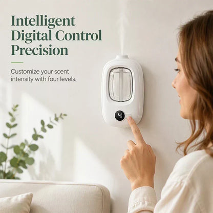 Diffusore Intelligente Aromaterapia 💨⏱️🔋 Con atomizzazione a ultrasuoni e timer a 4 livelli, questo diffusore ricaricabile da 1500mAh diffonde la fragranza in modo uniforme fino a 80 m² e crea un ambiente rilassante nello spazio personale.