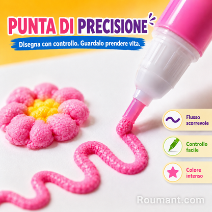 🎁Penne da disegno fai da te con popcorn a bolle