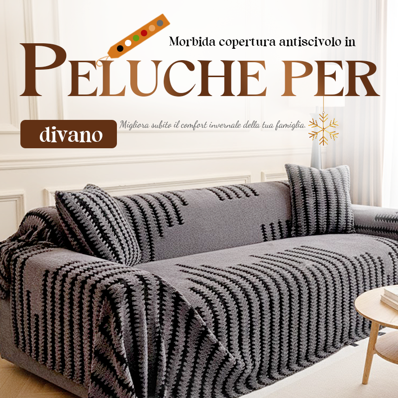 📢📢Sconto del 60%!!! ✨Copridivano morbido e antiscivolo in peluche
