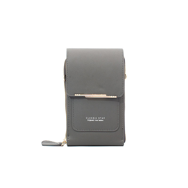 🎀Borsa antifurto 2-in-1 🎨📱👛Borsa versatile con protezione RFID anti-frode, tasca touchscreen impermeabile e design leggero, organizza ogni oggetto essenziale e garantisce uscite sicure e confortevoli ogni giorno.