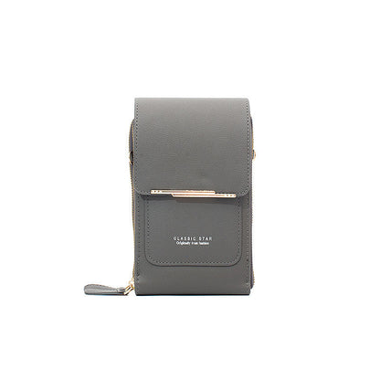 🎀Borsa antifurto 2-in-1 🎨📱👛Borsa versatile con protezione RFID anti-frode, tasca touchscreen impermeabile e design leggero, organizza ogni oggetto essenziale e garantisce uscite sicure e confortevoli ogni giorno.