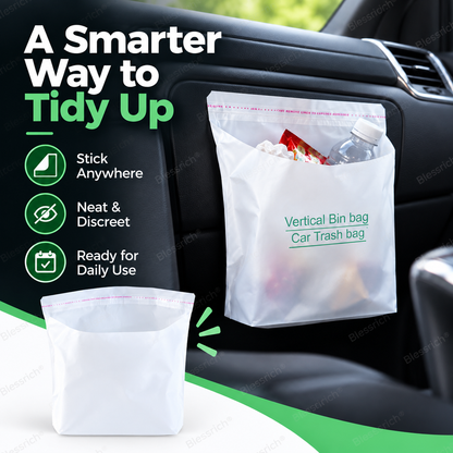 ⏳ Offerta a tempo limitato! Sconto del 50% 🚗 Sacchetti autoadesivi per auto!⭐Virale sui social✨Consigliati dai creator✅Oltre 50mila pezzi venduti! Si attaccano ovunque,🧹multiuso per rifiuti o ripostiglio, senza segni!