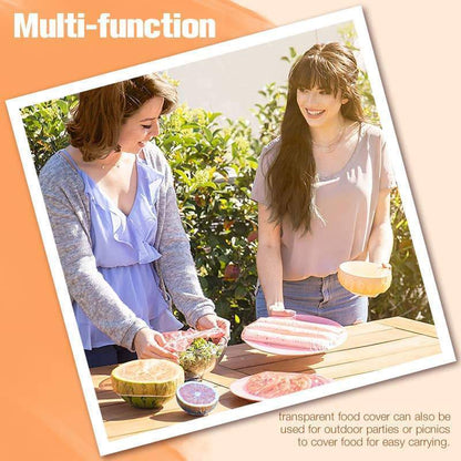 🧴🍲 Coperture elastiche per alimenti – confezione multipla da 100 pezzi – mantieni il cibo fresco e protetto! 🔄🥗✨