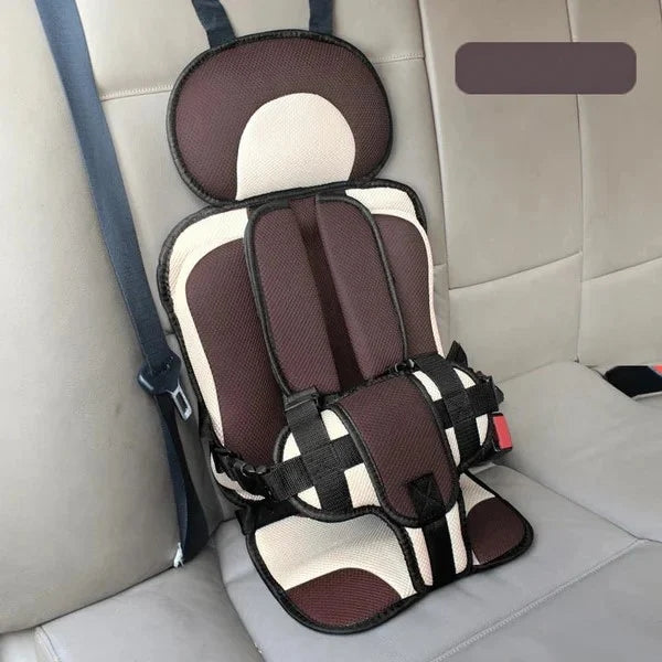 👶🚗 Seggiolino Auto Portatile per Bambini 0-12 Anni – Cintura Sicurezza 5 Punti, Imbottitura Traspirante, Pieghevole – 10 Colori, 2 Taglie 🧸✈️