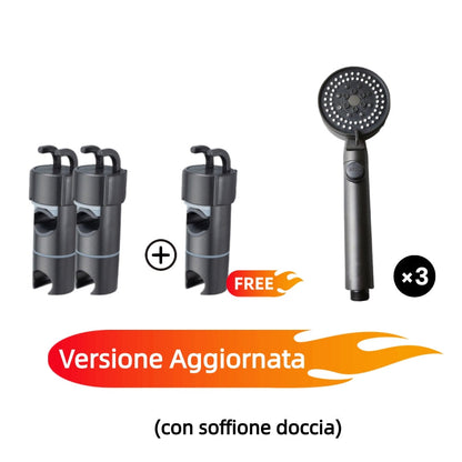 Supporto per doccetta senza trapano 🚿👨‍👩‍👧🛁