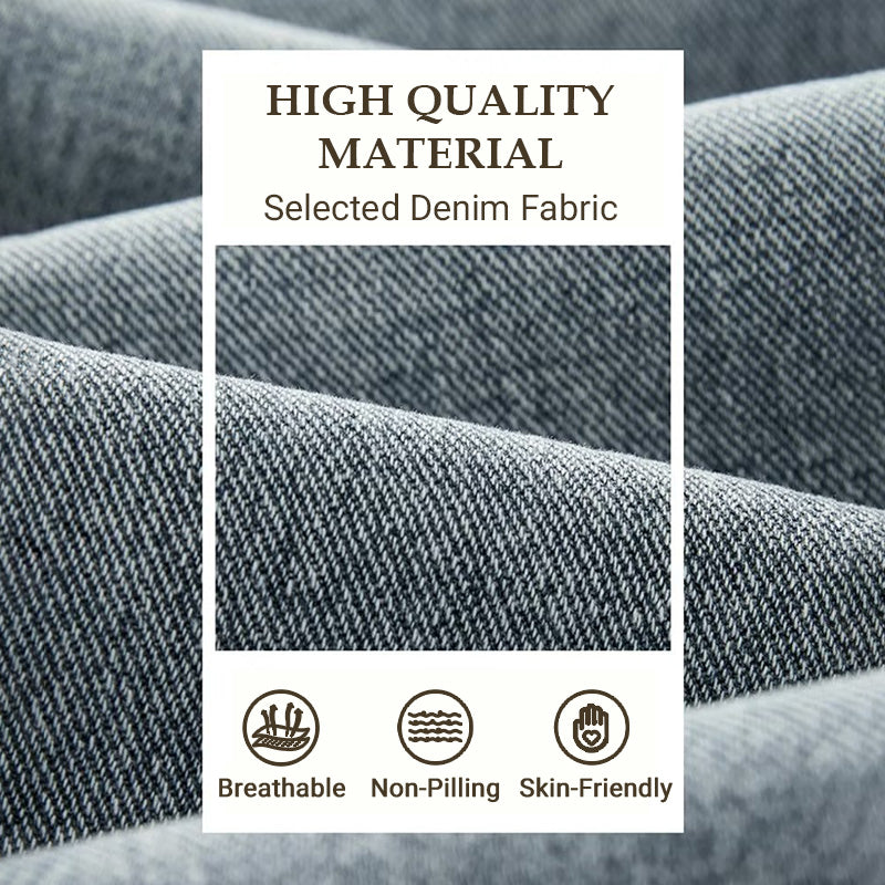 💎 50% DI SCONTO! 💎 Jeans Uomo Larghi e Dritti – Taglio Moderno, Tessuto Morbido & Vestibilità Comoda per Ogni Occasione 👖🔥
