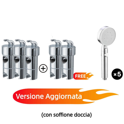Supporto per doccetta senza trapano 🚿👨‍👩‍👧🛁