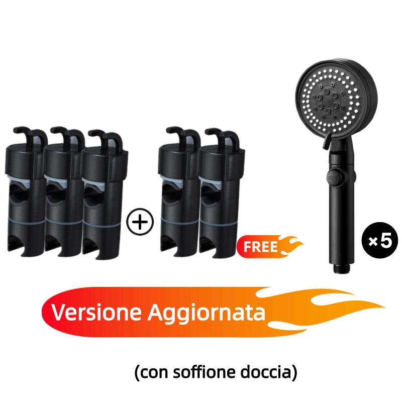 Supporto per doccetta senza trapano 🚿👨‍👩‍👧🛁