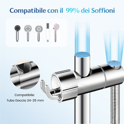 Supporto per doccetta senza trapano 🚿👨‍👩‍👧🛁