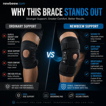🦵 Ginocchiera Traspirante e Regolabile – Supporto Articolare Leggero per Sport e Vita Quotidiana, Comfort Ottimale 🏃‍♂️📦