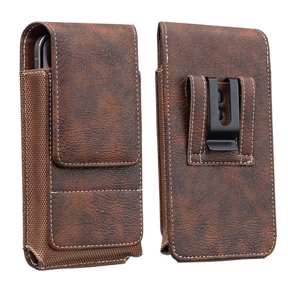 ❄️Sconto estivo del 50%!📱Portacellulare da cintura con chiusura magnetica – Robusto porta-smartphone con clip, passante per cintura e scomparto per carte