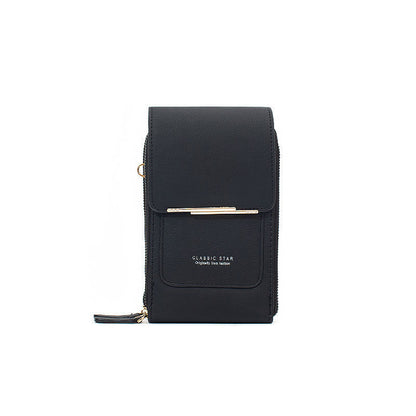 🎀Borsa antifurto 2-in-1 🎨📱👛Borsa versatile con protezione RFID anti-frode, tasca touchscreen impermeabile e design leggero, organizza ogni oggetto essenziale e garantisce uscite sicure e confortevoli ogni giorno.