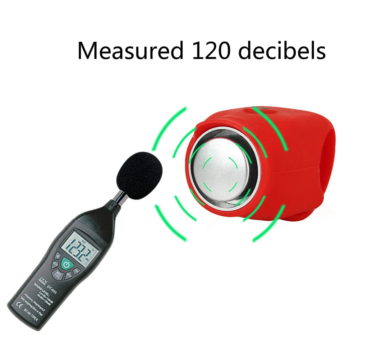 🚲 Clacson Elettronico per Bici 🔊🎵⚖️ Con volume fino a 120 dB e 6 modalità sonore selezionabili, è impermeabile e leggero 38 g, si fissa senza attrezzi per segnalare chiaramente la tua presenza nel traffico durante le pedalate.