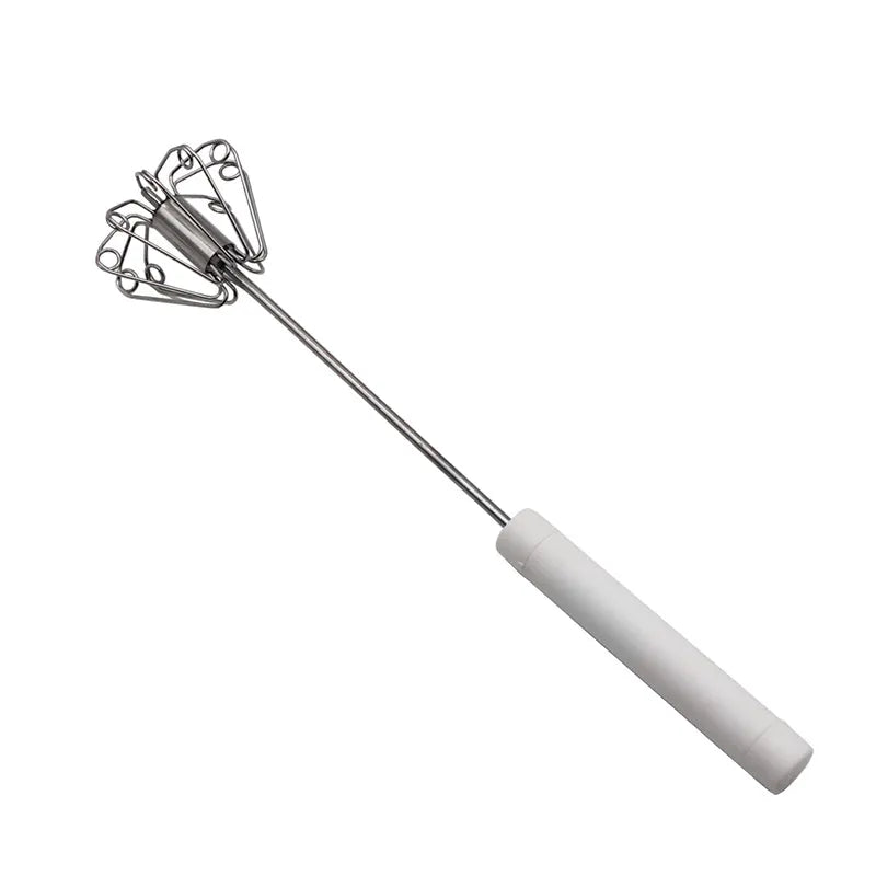 🔥 50% di sconto! 🥚🍳 Frusta a mano semiautomatica in acciaio inox 🔧✨