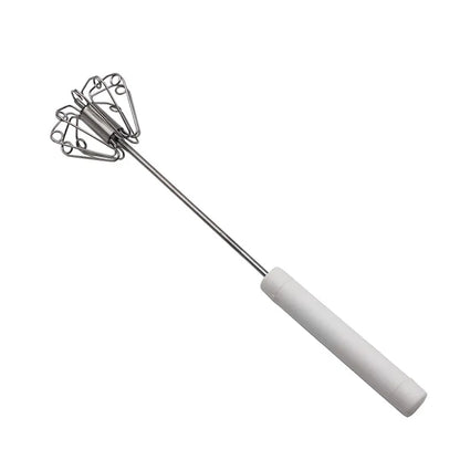 🔥 50% di sconto! 🥚🍳 Frusta a mano semiautomatica in acciaio inox 🔧✨