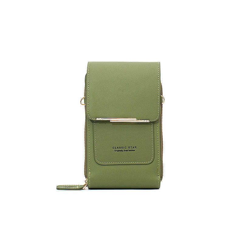 🎀Borsa antifurto 2-in-1 🎨📱👛Borsa versatile con protezione RFID anti-frode, tasca touchscreen impermeabile e design leggero, organizza ogni oggetto essenziale e garantisce uscite sicure e confortevoli ogni giorno.
