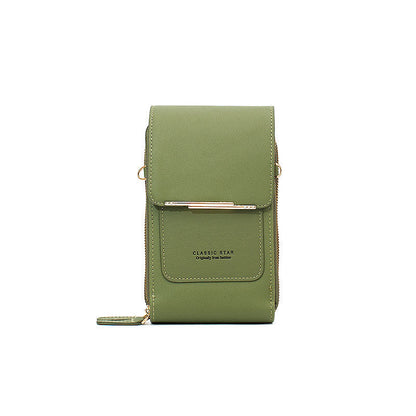 🎀Borsa antifurto 2-in-1 🎨📱👛Borsa versatile con protezione RFID anti-frode, tasca touchscreen impermeabile e design leggero, organizza ogni oggetto essenziale e garantisce uscite sicure e confortevoli ogni giorno.