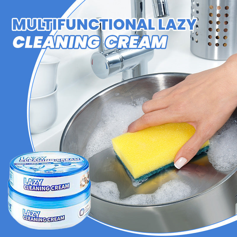 Crema Detergente Multifunzionale 🧽🏡💧 Elimina macchie e calcare ostinati, protegge le superfici e la pelle delle mani, si applica facilmente per ridurre lo sforzo durante le pulizie individuali quotidiane.
