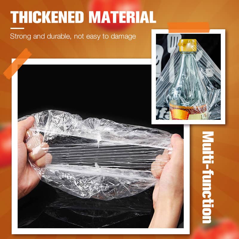 🧴🍲 Coperture elastiche per alimenti – confezione multipla da 100 pezzi – mantieni il cibo fresco e protetto! 🔄🥗✨