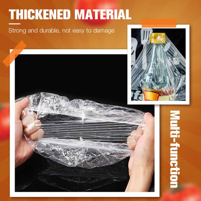 🧴🍲 Coperture elastiche per alimenti – confezione multipla da 100 pezzi – mantieni il cibo fresco e protetto! 🔄🥗✨