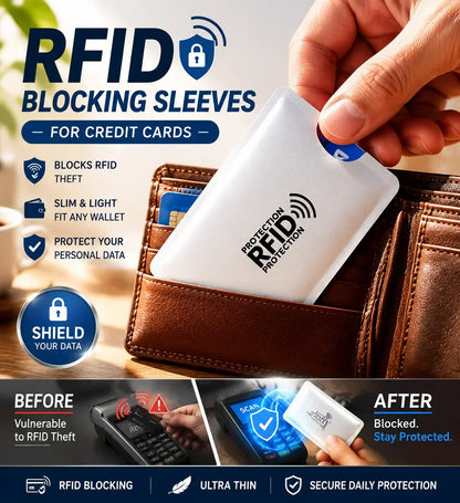 🥳SUPER OFFERTA 2026🥳💞OLTRE 50.000 VENDUTI!👵 Protezioni RFID per carte di credito