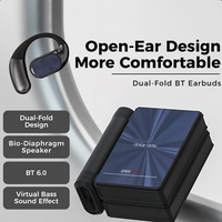 Cuffie Wireless con Cancellazione del Rumore 🔋🚲🎵 Autonomia fino a 145 ore e certificazione IPX5 resistente al sudore, con Bluetooth 6.0 per ascolti continui durante allenamenti e viaggi senza ricariche frequenti.