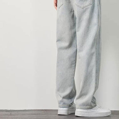 💎 50% DI SCONTO! 💎 Jeans Uomo Larghi e Dritti – Taglio Moderno, Tessuto Morbido & Vestibilità Comoda per Ogni Occasione 👖🔥