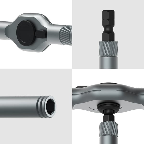 🔩 50% di sconto 🛠️ Set di cacciaviti 24-in-1 – Magnetico, compatto e portatile, ideale per riparazioni e fai-da-te 🔧📦