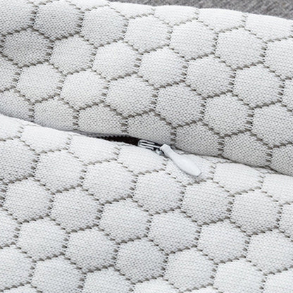 Cuscino Cervicale a Forma di Corno di Mucca in Memory Foam Traspirante