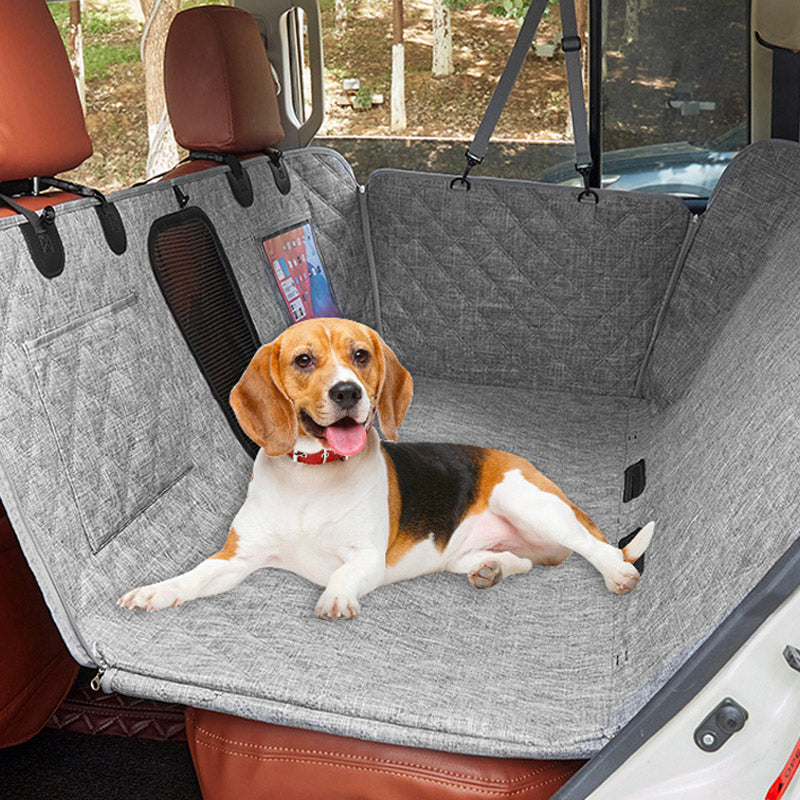 🐶 Cuscino Auto in Memory Foam per Animali Domestici – Impermeabile | Cinghie Regolabili | Universale per Cani & Gatti | Lavabile in Lavatrice 🚗✨