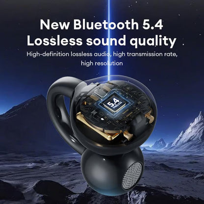 🎧 60% DI SCONTO! 🌐 Auricolari Clip-on Bluetooth V6.0 con Schermo a Colori – Traduzione 134 Lingue, Impermeabili & 40h Autonomia 💧