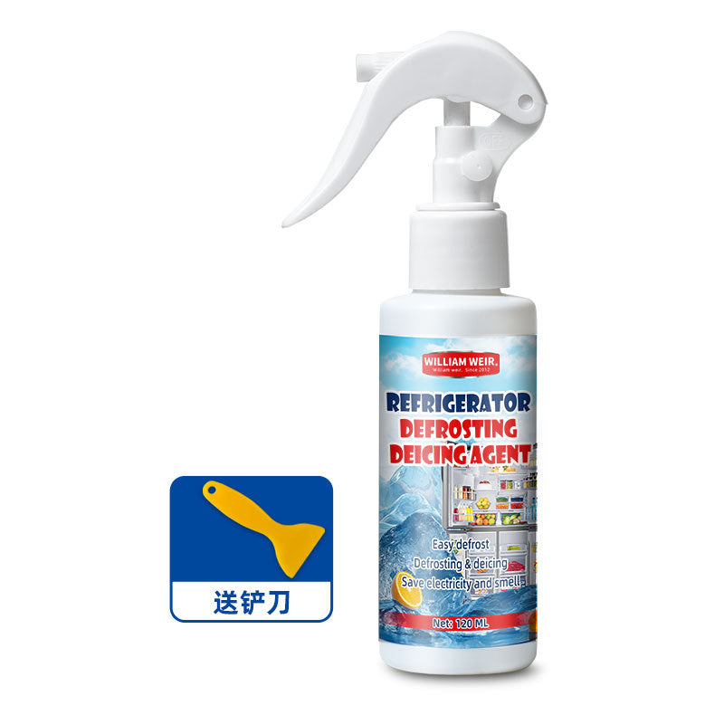 Spray sbrinante per frigorifero e congelatore 🧊🧴🛡️ Formula delicata senza corrosione, scioglie velocemente ghiaccio e brina dentro il congelatore, basta spruzzare e pulire per recuperare spazio e mantenere il frigorifero in buono stato.