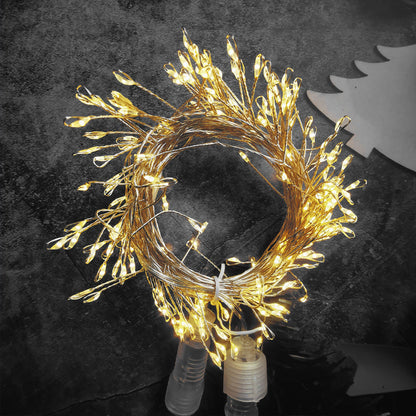 Luce decorativa LED USB in filo di rame 🎄💐🔋 Il filo di rame flessibile si piega in ogni forma, otto effetti luminosi, basso consumo, installabile ovunque per creare ambienti con atmosfera cinematografica nelle serate tranquille.