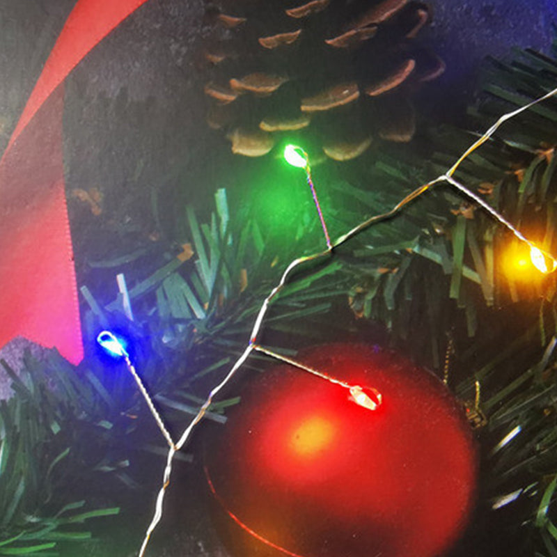 Luce decorativa LED USB in filo di rame 🎄💐🔋 Il filo di rame flessibile si piega in ogni forma, otto effetti luminosi, basso consumo, installabile ovunque per creare ambienti con atmosfera cinematografica nelle serate tranquille.