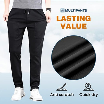 🔥 Ultimo giorno di saldo -40% 🏆MultiPants – Pantaloni cargo resistenti multi-tasca ad alta elasticità