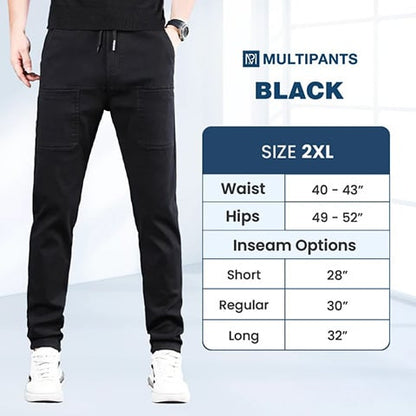 🔥 Ultimo giorno di saldo -40% 🏆MultiPants – Pantaloni cargo resistenti multi-tasca ad alta elasticità