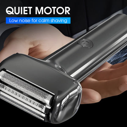 Rasoio Elettrico a Lamina da Uomo Ricaricabile USB-C 🪒🛡️⚡
