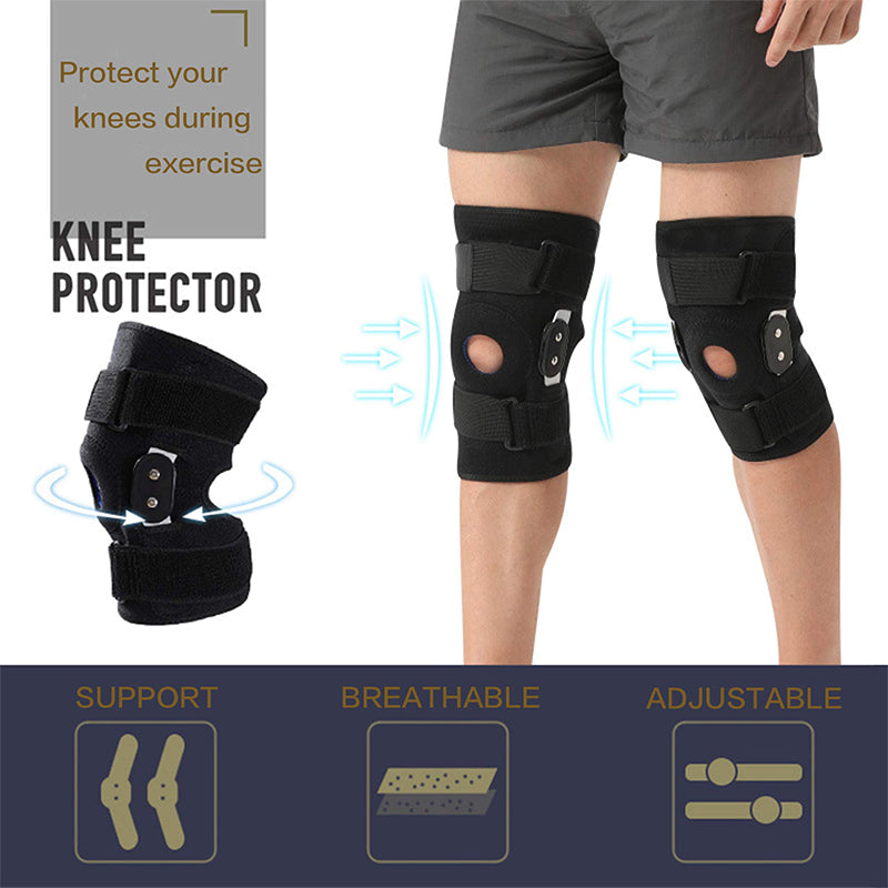 🦵 Ginocchiera Traspirante e Regolabile – Supporto Articolare Leggero per Sport e Vita Quotidiana, Comfort Ottimale 🏃‍♂️📦