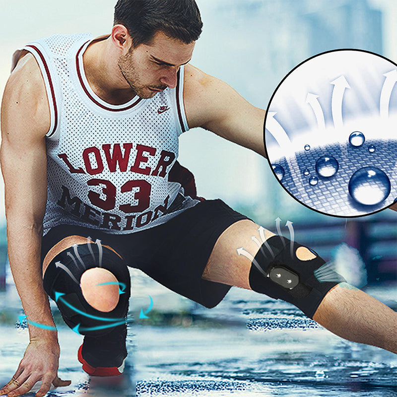 🦵 Ginocchiera Traspirante e Regolabile – Supporto Articolare Leggero per Sport e Vita Quotidiana, Comfort Ottimale 🏃‍♂️📦
