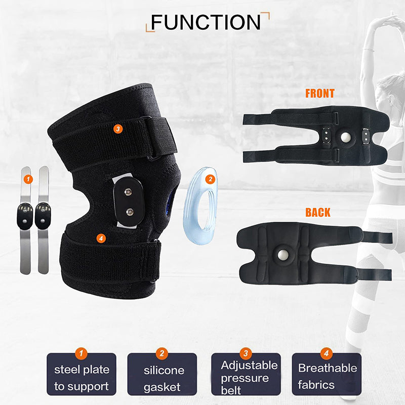 🦵 Ginocchiera Traspirante e Regolabile – Supporto Articolare Leggero per Sport e Vita Quotidiana, Comfort Ottimale 🏃‍♂️📦