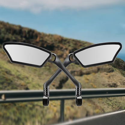 🎁Nuovi Arrivi 2026 50% OFF💥Specchietto Retrovisore Bici 360° Rotante – Braccio Ammortizzante, Resistente alle Intemperie, Montaggio Universale 🛡️
