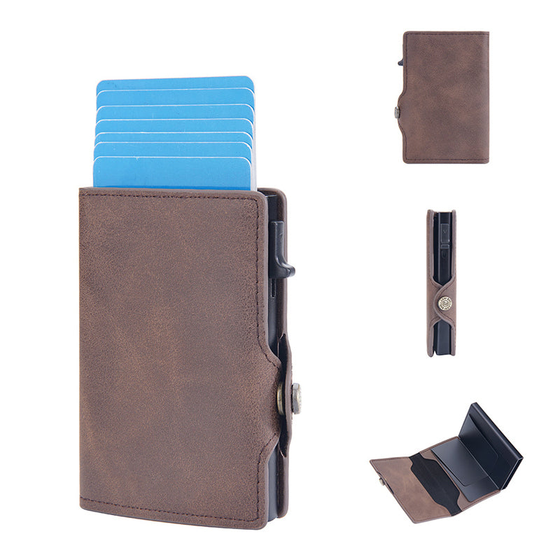💳 50% DI SCONTO! 🎉 Porta Carte Pop-Up – Tecnologia Anti-Smagnetizzazione, Blocco RFID & Design Compatto 📦